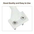 thumbnail image 5 of Uxcell 8Pcs 2.83" Gate Handle with Screw for Kitchen Closet Door, White, 5 of 6
