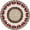 Beige2, variant on Nanqianyi Christmas Pine Wreath Round Tablecloth,60 Inch,Washable Polyester Table Cover for Winter Holiday