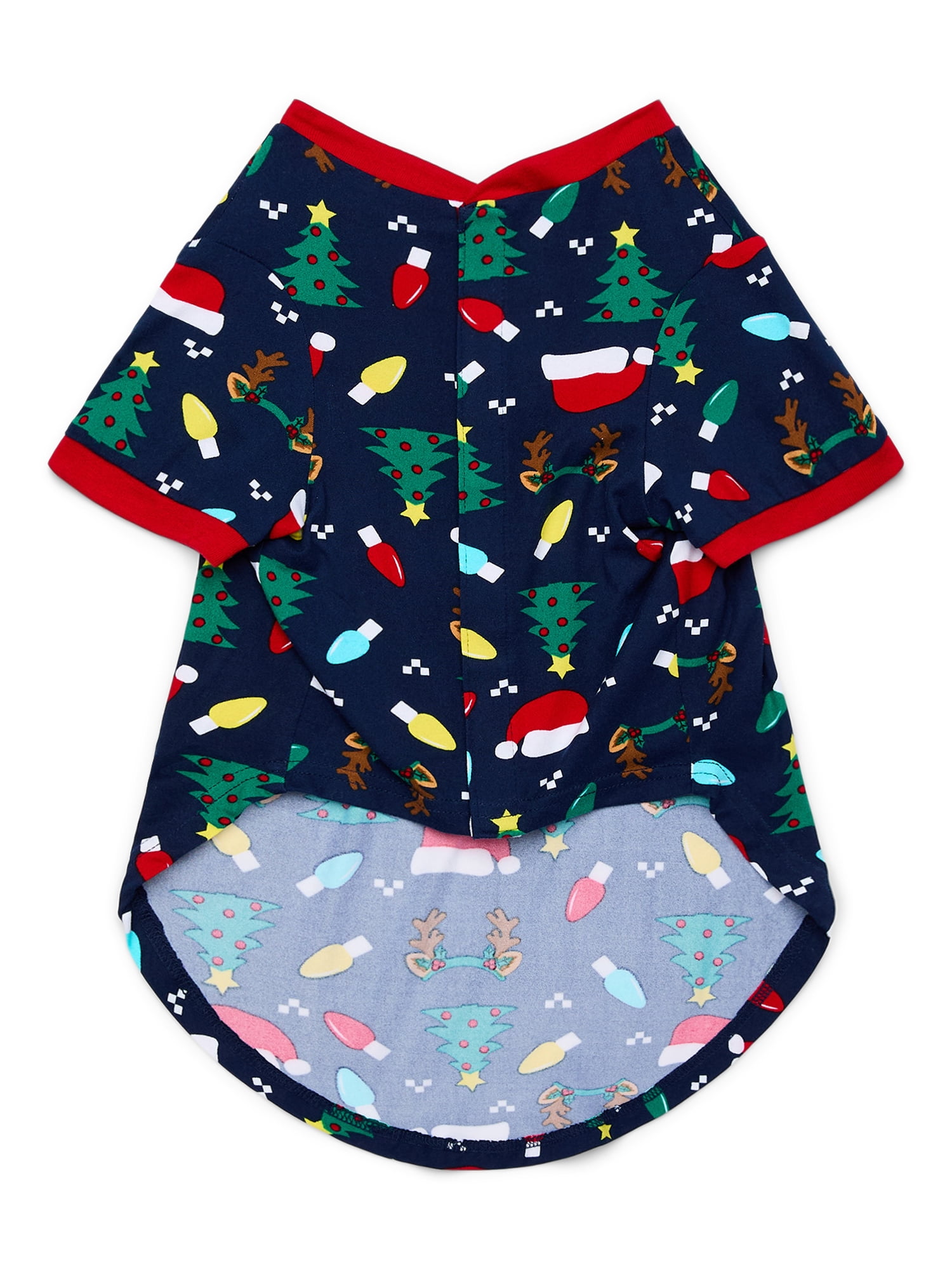 Christmas Matching Family Pajama Top for Pets from Holiday Time, Sizes XS-2XL