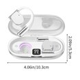 thumbnail image 3 of Clearance! Translation Earbuds, InsCrazy Wireless Bluetooth Al Translation Earphones with Intelligent Digital Display High Definition Call Long Battery Life for Business Meetings Travel and Work, 3 of 8