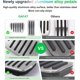 thumbnail image 5 of Pedales de acelerador y freno Yjmei Tesla Model 3 Model Y 2022 2023, tapas de pedales Model 3 Model Y 2022 2023, placa de cubierta, estriberas [no para 2018-2021] (plateado), 5 of 5