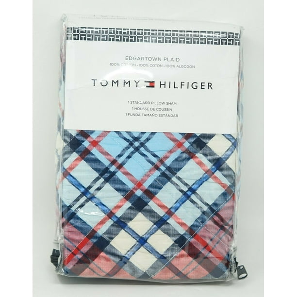 Tommy Hilfiger - Tommy Hilfiger Edgartown Plaid Quilted Pillow Sham ...