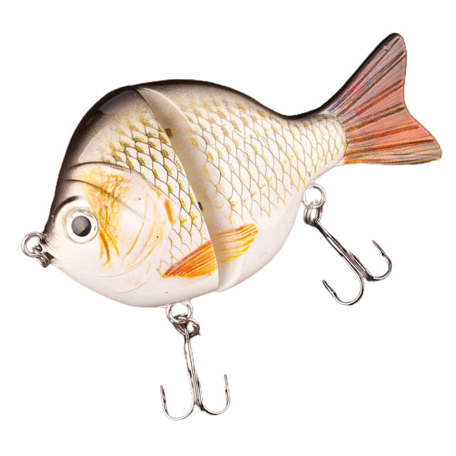 Señuelos Señuelos de pesca Minnow Plástico duro Señuelos de pesca articulados de dos secciones 9 cm 34,5 g Hundimiento Bluegill Swimbait Glide Bait Crankbait Wobbler Bass Pike Tackle