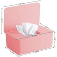 thumbnail image 2 of Wet Wipes Baby, Wet Wipes Box Baby, Toilet Paper Box Wet, Wet Toilet Paper Box With Lid, For Dry And Wet Tissue Paper, Napkin Boxes, For Home And Offi, 2 of 5