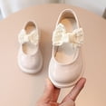 thumbnail image 5 of NOKIO Children'S Princess Dress Shoes Girls' Mary Jane Sandals Girls' Mary Jane Party Shoes Girls Sandals Children Shoes Pearl Bow Tie Princess Shoes Dance Shoes, 5 of 7