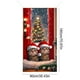 thumbnail image 3 of Cubierta de puerta de Navidad 35 x 71 pulgadas | Decoración navideña de poliéster | Banner de puerta de Navidad multicolor festivo para el hogar | Duradero, fácil de instalar, se adapta a puertas, 3 of 6