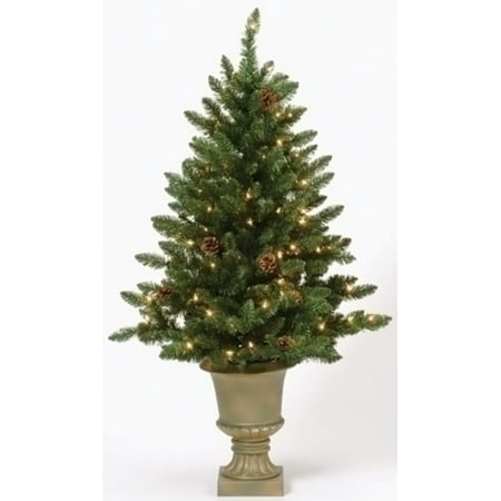 4 pre lit potted freemont pine artificial christmas tree 4 pre lit potted freemont pine artificial christmas tree