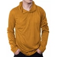 thumbnail image 1 of Playera Manga Larga Calada Stretch Delgada Con Gorro., 1 of 1