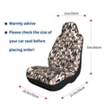 thumbnail image 5 of Yiaed Dreamcatcher Print Car Seat Covers,Universal Auto Seats Protector Fits for Car,SUV Sedan,Truck,Automotive Seat Covers & Accessories-1, 5 of 9