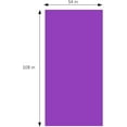 thumbnail image 3 of DecorRack 2 Rectangular Tablecloths -BPA- Free Plastic, 54 x 108 inch, Reusable Table Cover, Purple (2 Pack), 3 of 7