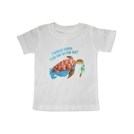 

Inktastic I Would Cross Land and Sea For You Gift Baby Boy or Baby Girl T-Shirt