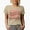 Tan, variant on Missouri, United States of America, USA or US State Themed, Groovy Retro Wavy Text Merch Gift, Tan T-Shirt, Medium