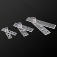 thumbnail image 2 of ETHZZLE 1Pc Square Silver Hinges Swivel Door Pivot for Home Use Furniture Rotation Shaft 3mm Thickness, 2 of 8