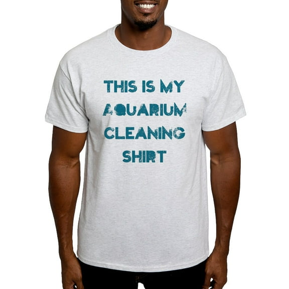 CafePress - This Is My Aquarium Cleaning Light T Shirt - Men's Classic Graphic T-Shirt