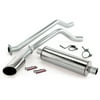 Banks Power 03-06 Chevy 4.8-5.3L EC/CCSB Monster Exhaust System - SS Single Exhaust w/ Chrome Tip Fits select: 2003-2006 CHEVROLET SILVERADO, 2003-2006 GMC NEW SIERRA