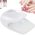 thumbnail image 3 of Mini Nail Dryer Portable Nail Lamp for Regular Nail Polish Nail Fan Dryer Battery Operated Nail Art Polish Machine Quick-Drying Nail Art Safe Tools for Women Kids, 3 of 11