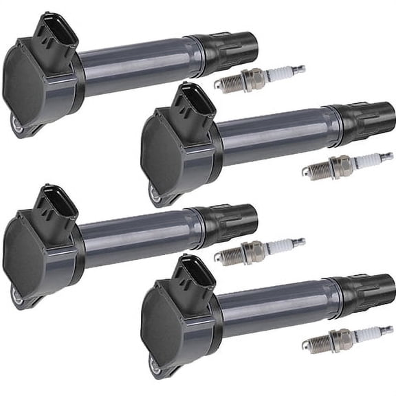ISA Ignition Coil and Autolite Spark Plug Compatible with Mitsubishi Lancer Outlander Sport  UF589
