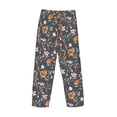 thumbnail image 5 of Easygdp Wildflowers Men's Pajama Pant, Sleep Elastic Waistband Lounge Pants - Small, 5 of 9