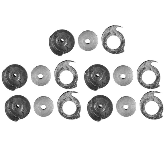 Shuttle Bobbin, Durable Shoe Mending Machine Parts Iron Material 5Sets/lot Spool Holder, for Store Leather