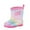 H, variant on CAIXIA Girls Rain Boots Size 13,Girl Shoes Rain Boots Cartoon Children Rain Boots Boys And Girls Rain Boots Water Rubber Shoes,I