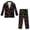 Colored Piano Music Design, variant on British Bulldog Union Jack Pattern, All-Season Polyester Boys Suit Non-Stretch Anti Wrinkle Boys Suit Set for Wedding School Formal Party