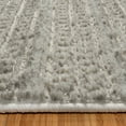thumbnail image 5 of Gertmenian Missha Dario Modern/Contemporary Striped Cream Indoor Area Rug, 8x10, 5 of 9