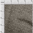 thumbnail image 2 of oneOone Polyester Spandex Tawny Brown Fabric Leaves Sewing Material Print Fabric By The Yard 56 Inch Wide, 2 of 5