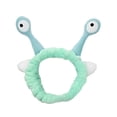 thumbnail image 2 of Minnieouse Diadema de felpa con orejas de caracol, robusta y duradera, adorable para lavarse la cara, diadema verde claro Type3 NO3, 2 of 6
