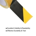 thumbnail image 4 of Warning Safety Stripe Tape,Black Yellow Adhesive Tape for Wall, Floor, Pipes and Equipment Marking, 2 Inch x 108 Ft, 4 of 6