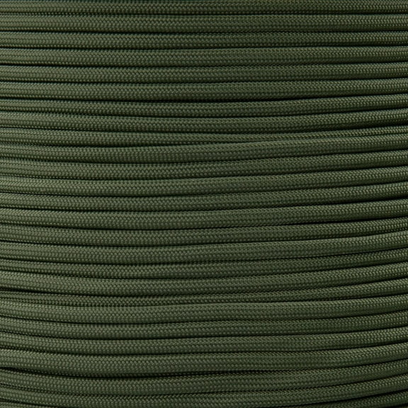 Paracord Planet 10', 25', 50', 100' Hanks & 250', 1000' Spools of Parachute 550 Cord Type III 7 Strand Paracord in Over 60 Solid Colors