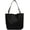 Black, variant on CoCopeaunt Women Fashion Mini Grid Tote Hobo Handbag Shiny Faux Leather Shoulder Bag Purse