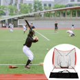 thumbnail image 2 of Almencla leipupa 7'x7' Baseball & Softball Practice Pitching & Fielding Net with Bow Type, 2 of 8
