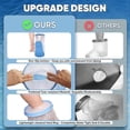 thumbnail image 2 of Waterproof Extra Wide Leg Cast Cover for Shower with Non-Slip Bottom for Leg Cast Protector for Leg Surgery Wounds, 2 of 5