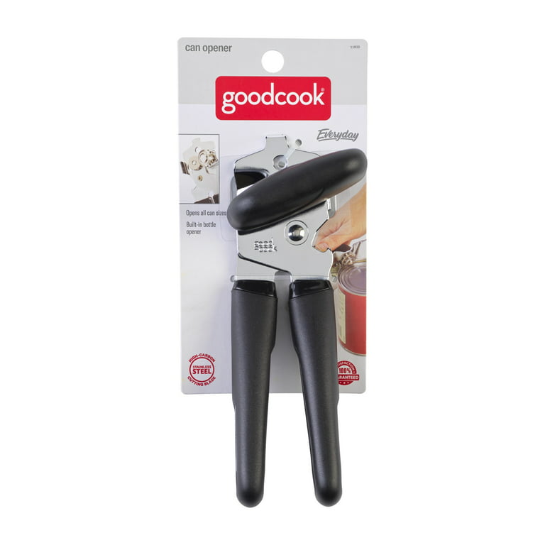 Goodcook Can Opener, Safe Cut Manual Can Opener, No Sharp Can