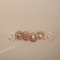 thumbnail image 3 of Chupete FRIGG SilkySoft de Silicona 6-Pack Canela 0-6 Meses, 3 of 8