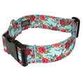 thumbnail image 3 of Country Brook Petz® 1 1/2 inch Deluxe Vintage Roses Dog Collar, Large, 3 of 5