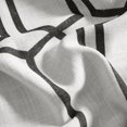 thumbnail image 3 of Elrene Home Fashions Kaiden Geometric Room Darkening Window Curtain, Black, 52" x 84", 3 of 3
