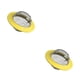 thumbnail image 3 of Methold Juguete interactivo para perros y gatos - Dispensador de alimentos y entrenamiento Juguete divertido para perros pequeños y grandes Planeta Amarillo Wang 2piezas, 3 of 6