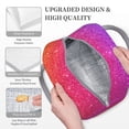 thumbnail image 3 of Fotbe Holiday Shiny Bolsa de Almuerzo con Estampado, Lonchera Aislada, Contenedor de Comida Reutilizable Tipo Cooler a Prueba de Fugas, 3 of 6