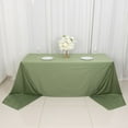thumbnail image 2 of BalsaCircle 90x156 in Dusty Green Scuba Polyester Rectangle Tablecloth Party Events Reception Decorations Supplies, 2 of 8