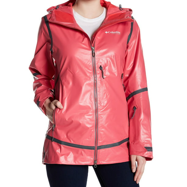 Columbia - Columbia NEW Deep Pink Womens Size Large L Waterproof Hooded ...