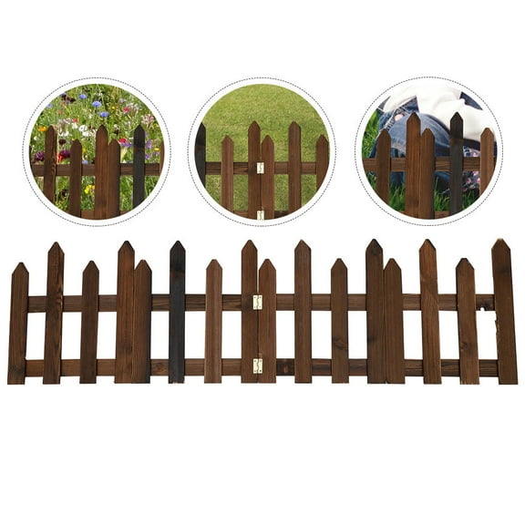 PTOOTP Wood Fencing for Yard Wooden 1Pack 47.2x17.3in