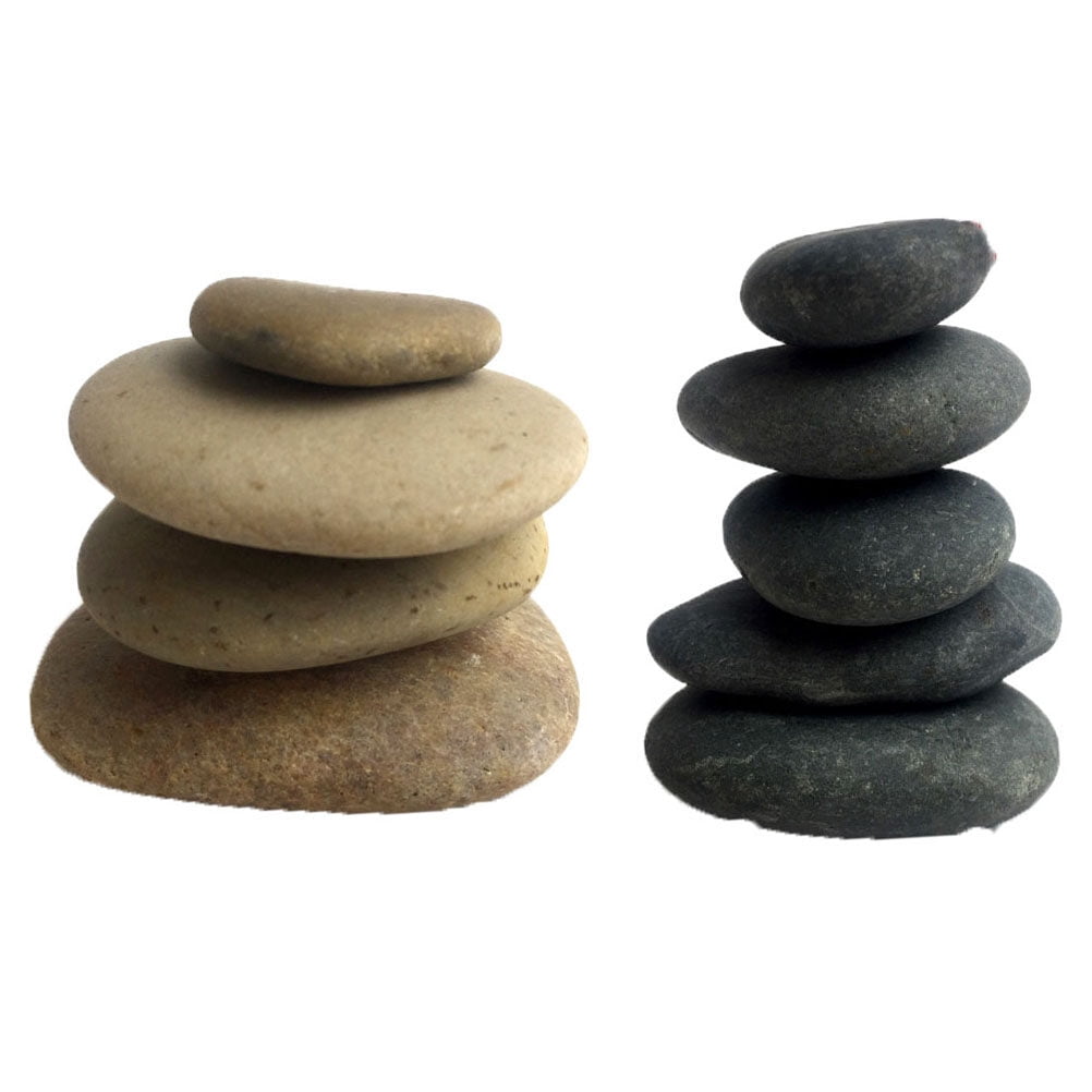WHAMVOX  10 PCS Stones for Painting Drawing Painted Craft Rocks Decorative Child