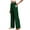 75# 1Pack:Dark Green, variant on Womens 29" Wide Leg Pants Athletic Yoga Leggings Casual Sweatpants Stretch Dress with Pockets,Black+Black,US Size XL