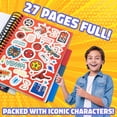 thumbnail image 4 of Sticker Book Marvel Boys Over 1000 Spiderman Stickers, 4 of 6