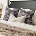 thumbnail image 4 of SUSIELADY Set of 2 Decorative Vintage Floral Print Throw Pillow Covers Neutral Modern Farmhouse Cushion Covers Boho Home Decor for Sofa Couch Bedroom Living Room Outdoor,20×20 Inch, Black, 4 of 6