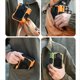 thumbnail image 2 of Ventilador de Cintura Portátil Recargable, Ventilador de Cintura Personal, Ventilador de Cuello Manos para Acampar, Al Aire Libre, Sitio de Construcción, Naranja, 2 of 5