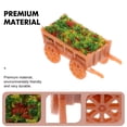 thumbnail image 1 of WHAMVOX 12Pcs Mini Decor Miniature Flower Wagons Red DIY Decoration for Indoor DIY Projects, 1 of 5