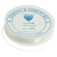 thumbnail image 1 of Unique Bargains Elastic Clear Plastic Thread Line Roll for Bead Jewelry Ocaem, 1 of 1