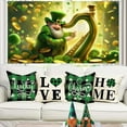 thumbnail image 4 of BOBOMOTI St. Patrick's Banner Decorations Happy St Patricks Day Backdrops 71x45 Inch St Patricks Outdoor Decor for Irish-Themed Party, 4 of 6